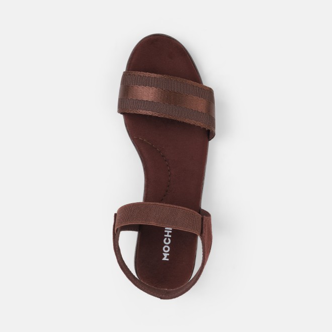 Mochi Women Brown Casual Sandals (SKU: 33-1488-12-36)