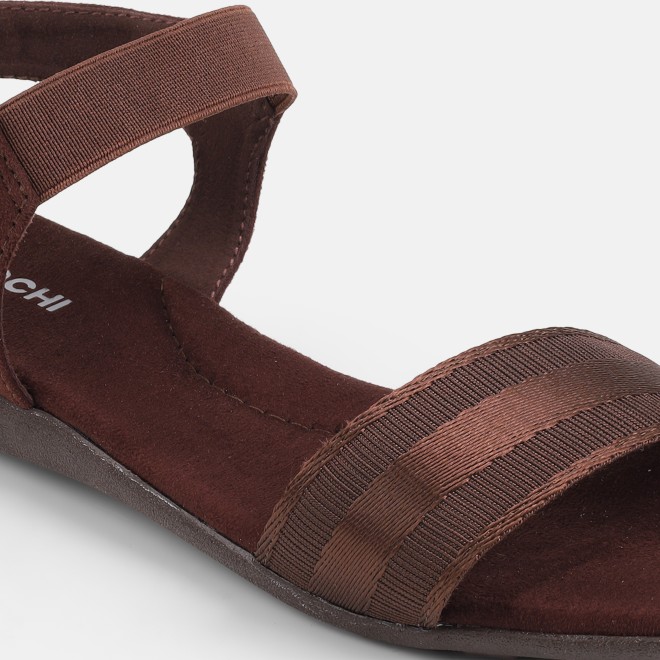 Mochi Women Brown Casual Sandals (SKU: 33-1488-12-36)