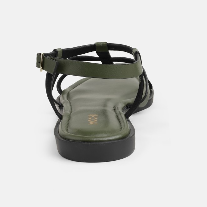 Mochi Women Olive Casual Gladiators (SKU: 33-1515-49-36)