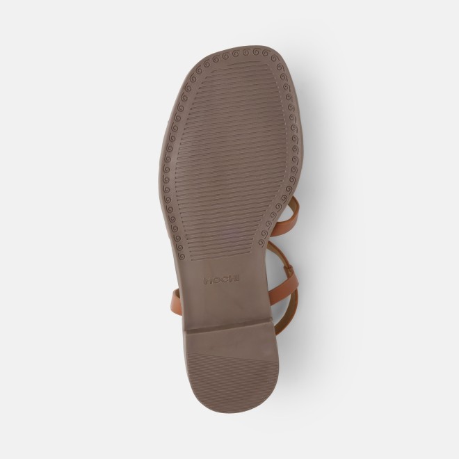 Mochi Women Tan Casual Gladiators (SKU: 33-1515-23-36)