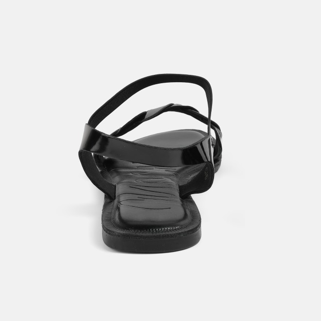 Mochi Women Black Casual Sandals (SKU: 33-1516-11-36)