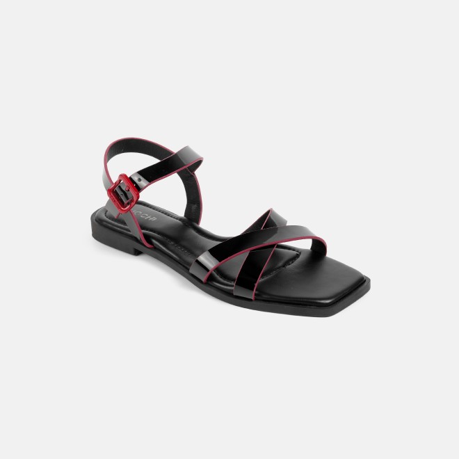 Mochi Women Black Casual Sandals (SKU: 33-1518-11-36)