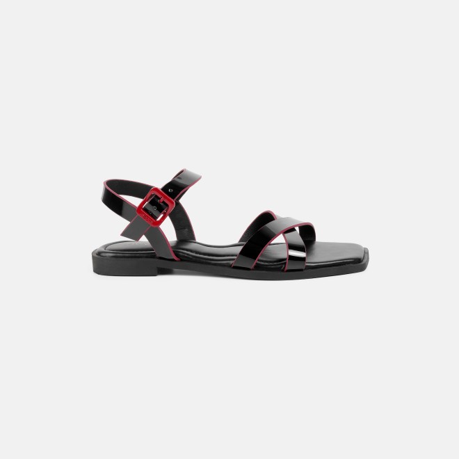 Mochi Women Black Casual Sandals (SKU: 33-1518-11-36)
