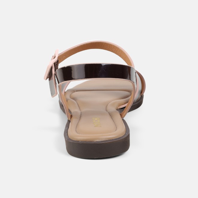 Mochi Women Brown Casual Sandals (SKU: 33-1518-12-36)