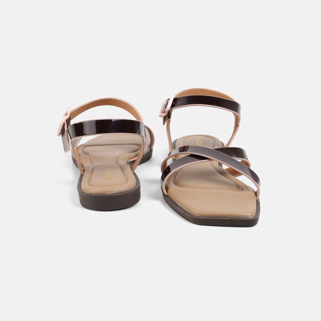 Mochi Women Brown Casual Sandals (SKU: 33-1518-12-36)