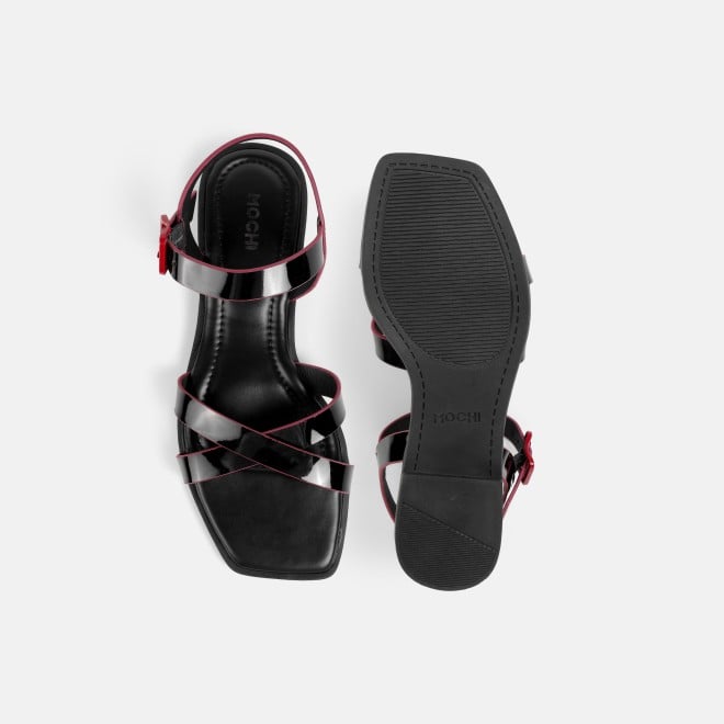 Mochi Women Black Casual Sandals (SKU: 33-1518-11-36)