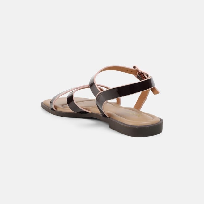 Mochi Women Brown Casual Sandals (SKU: 33-1518-12-36)