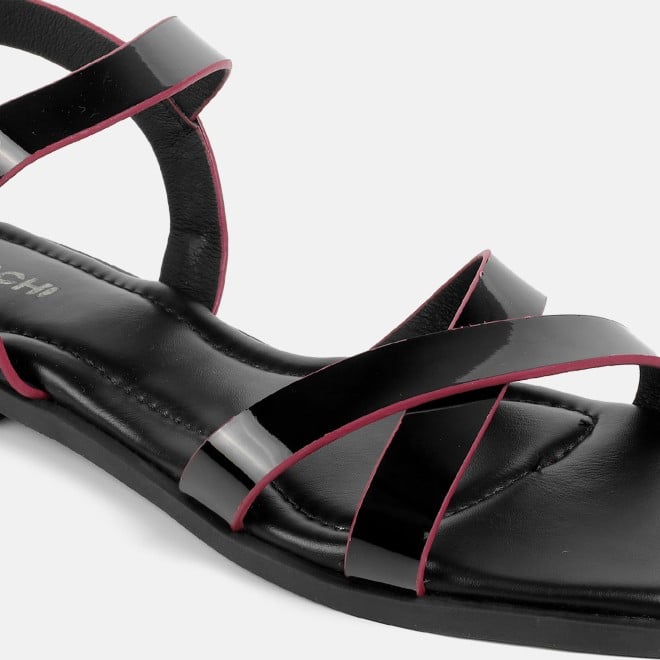 Mochi Women Black Casual Sandals (SKU: 33-1518-11-36)