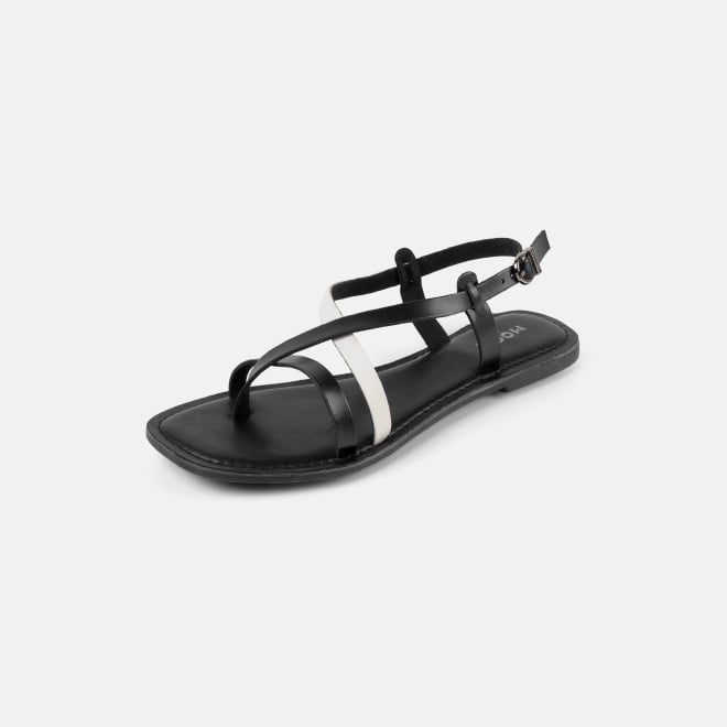 Mochi Women Black Casual Gladiators (SKU: 33-1521-11-36)