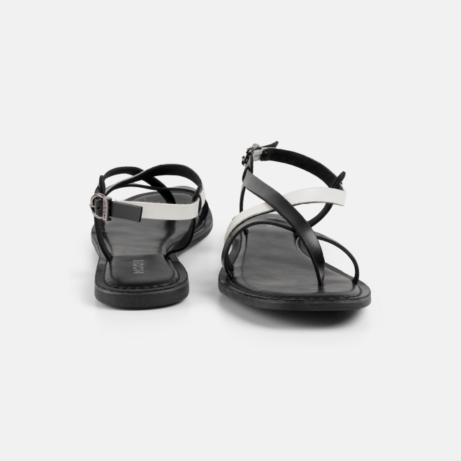 Mochi Women Black Casual Gladiators (SKU: 33-1521-11-36)