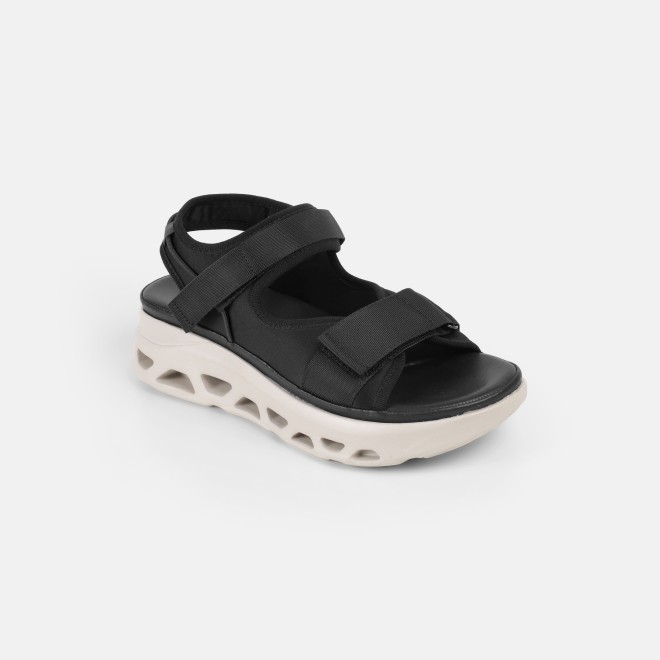 Mochi Women Black Casual Sandals (SKU: 33-1539-11-36)