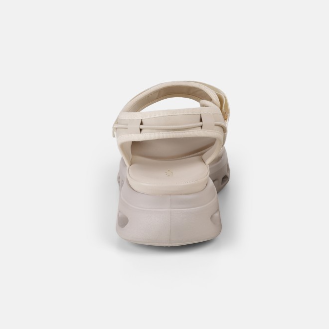 Mochi Women Beige Casual Sandals (SKU: 33-1539-20-36)