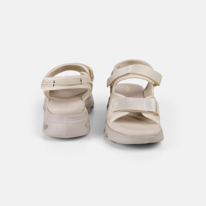 Mochi Women Beige Casual Sandals (SKU: 33-1539-20-36)