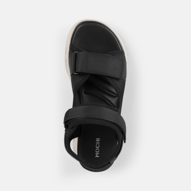 Mochi Women Black Casual Sandals (SKU: 33-1539-11-36)