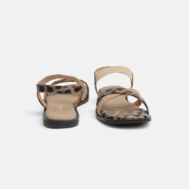 Mochi Women Beige Casual Sandals (SKU: 33-1564-20-36)