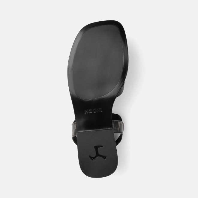 Mochi Women Black Casual Sandals (SKU: 33-1564-11-36)