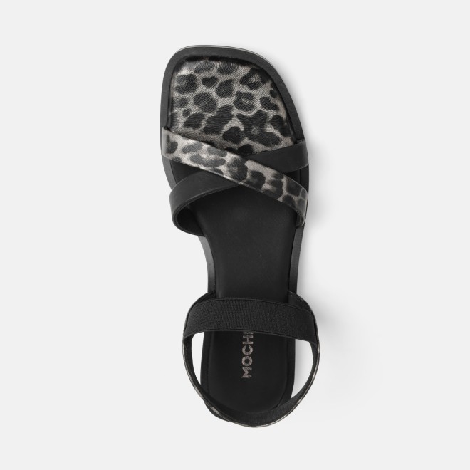 Mochi Women Black Casual Sandals (SKU: 33-1564-11-36)