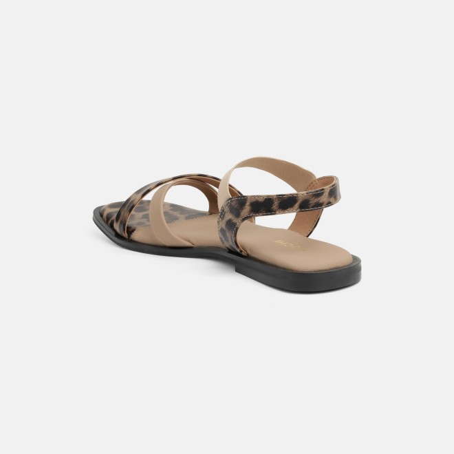 Mochi Women Beige Casual Sandals (SKU: 33-1564-20-36)