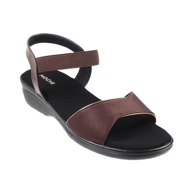 Mochi Women Brown Casual Sandals (SKU: 33-185-12-36)