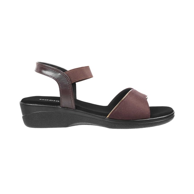 Mochi Women Brown Casual Sandals (SKU: 33-185-12-36)
