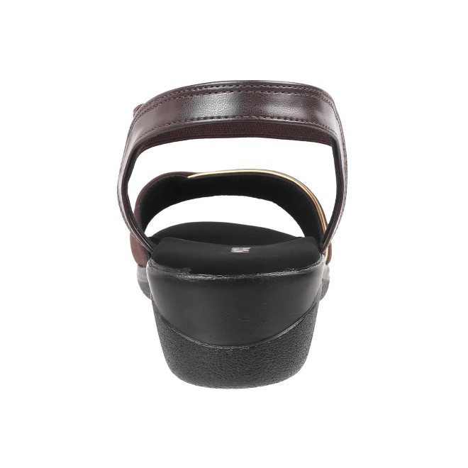 Mochi Women Brown Casual Sandals (SKU: 33-185-12-36)