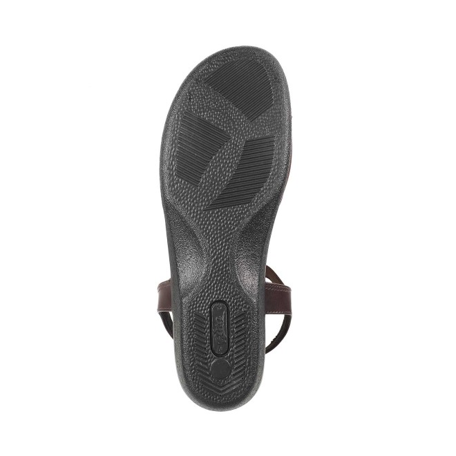 Mochi Women Brown Casual Sandals (SKU: 33-185-12-36)