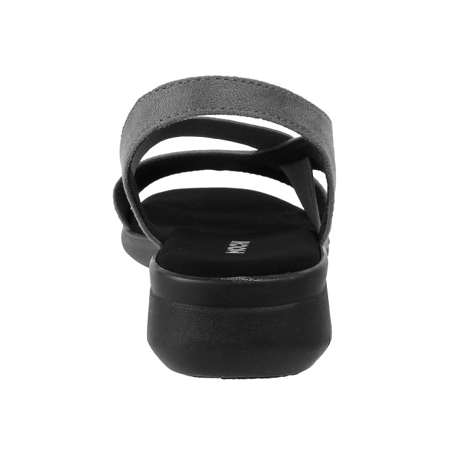 Mochi Women Grey Casual Sandals (SKU: 33-193-14-36)