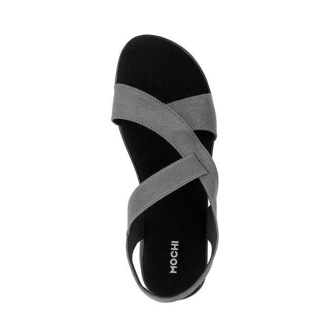 Mochi Women Grey Casual Sandals (SKU: 33-193-14-36)
