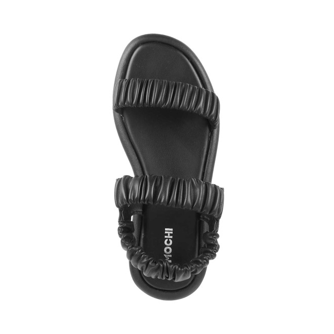 Mochi Women Black Casual Sandals (SKU: 33-240-11-37)