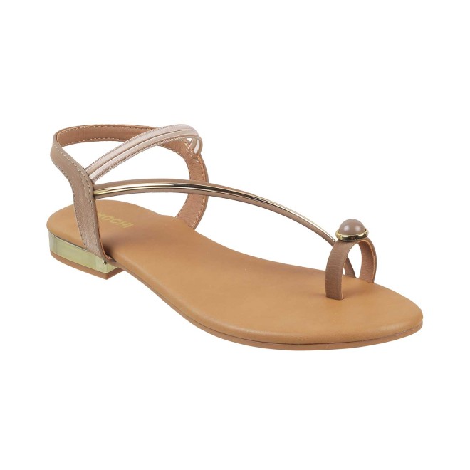 Mochi Women Khaki Casual Sandals (SKU: 33-251-62-36)