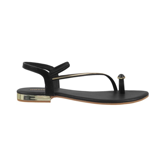 Mochi Women Black Casual Sandals (SKU: 33-251-11-36)