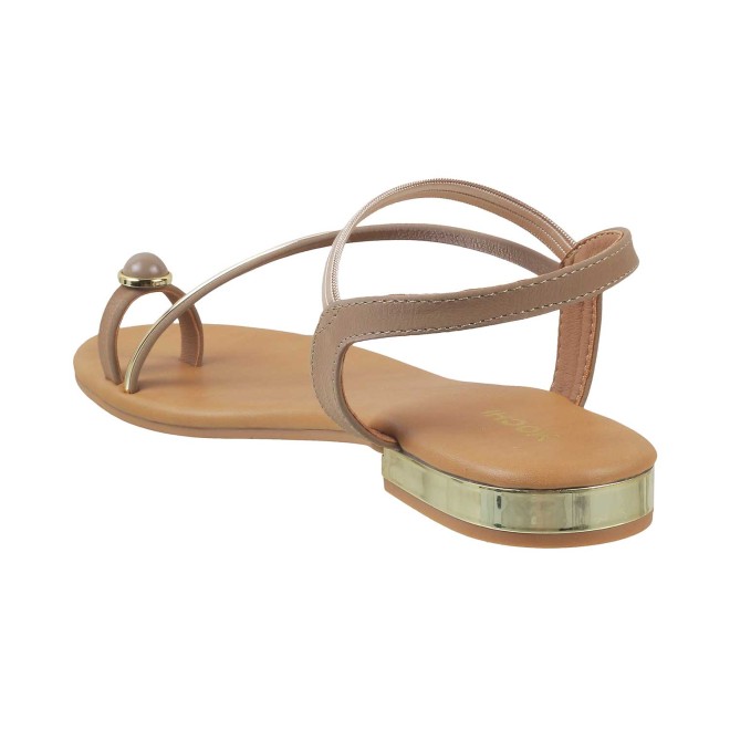 Mochi Women Khaki Casual Sandals (SKU: 33-251L-62-42)