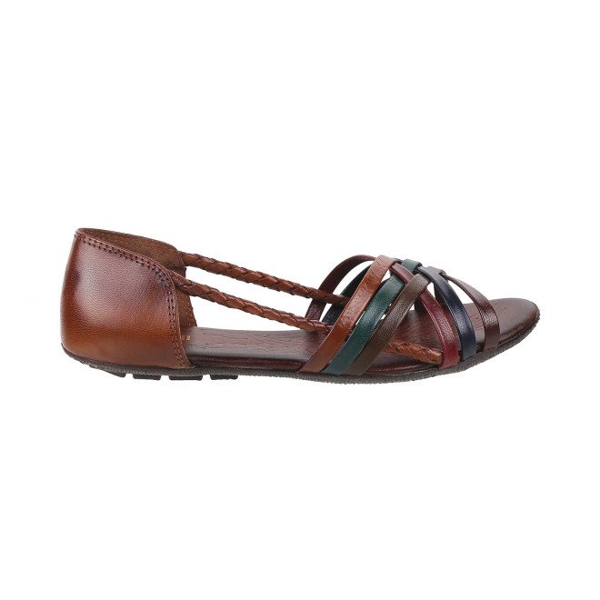 Mochi Women Tan Casual Sandals (SKU: 33-3036-23-36)