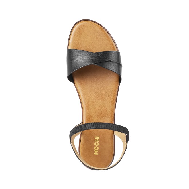 Mochi Women Black Casual Sandals (SKU: 33-3041-11-36)