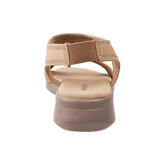 Mochi Women Dark-Beige Casual Sandals (SKU: 33-3062-89-36)
