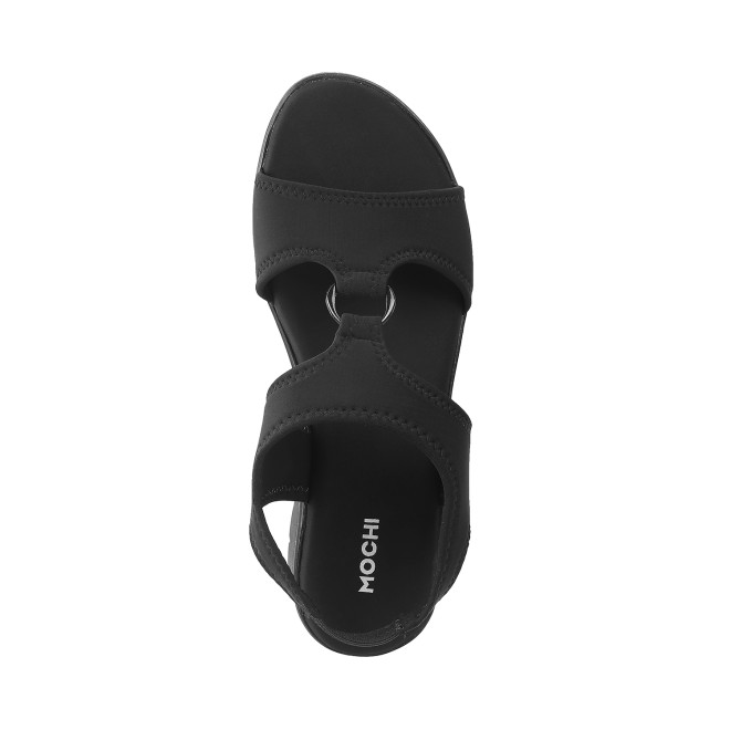 Mochi Women Black Casual Sandals (SKU: 33-3062-11-36)