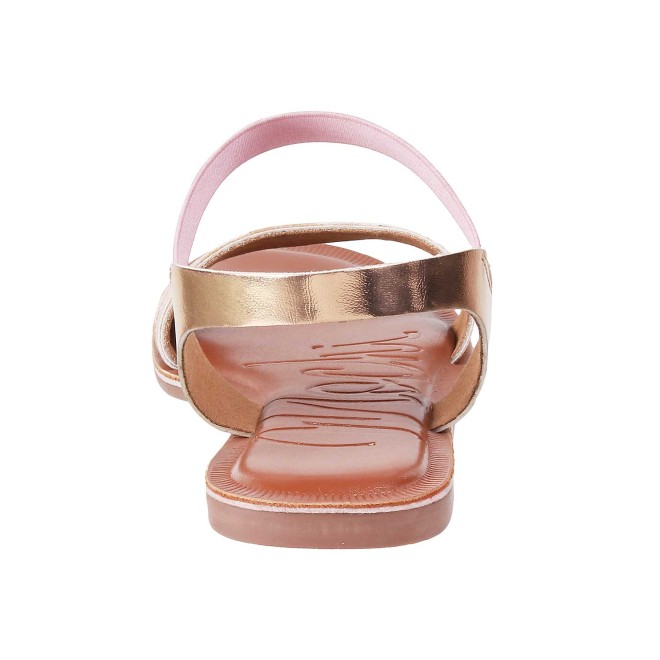 Mochi Women Rose-Gold Casual Sandals (SKU: 33-3192-52-36)