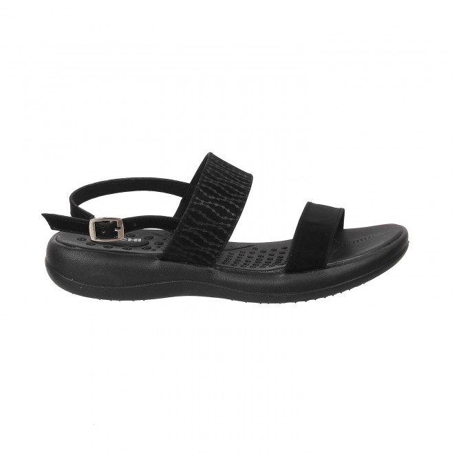 Mochi Women Black Casual Sandals (SKU: 33-348-11-36)