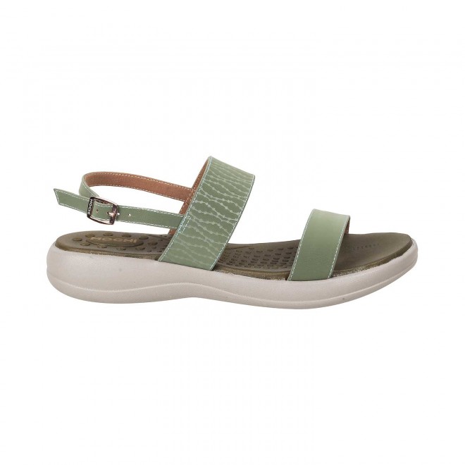Mochi Women Green Casual Sandals (SKU: 33-348-21-36)