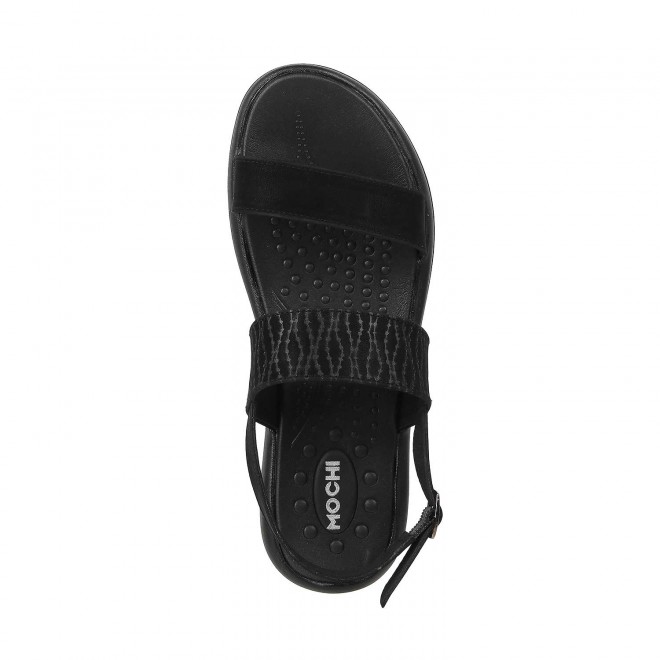 Mochi Women Black Casual Sandals (SKU: 33-348-11-36)