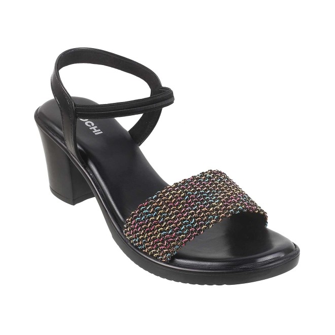 Mochi Women Black Casual Sandals (SKU: 33-435-11-38)