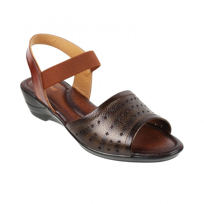 Mochi Women Antique-Gold Casual Sandals (SKU: 33-439-28-36)