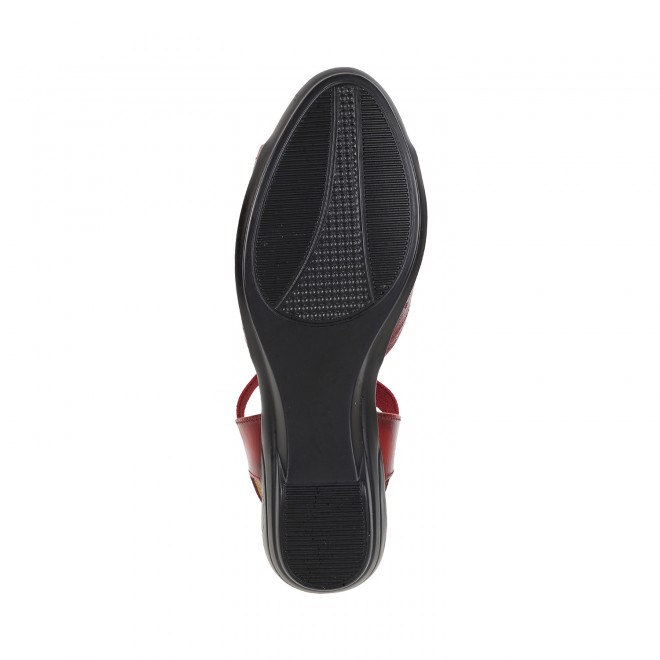 Mochi Women Maroon Casual Sandals (SKU: 33-439-44-36)