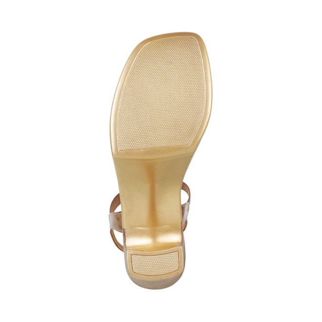 Mochi Women Antique-Gold Casual Sandals (SKU: 33-673-28-39)