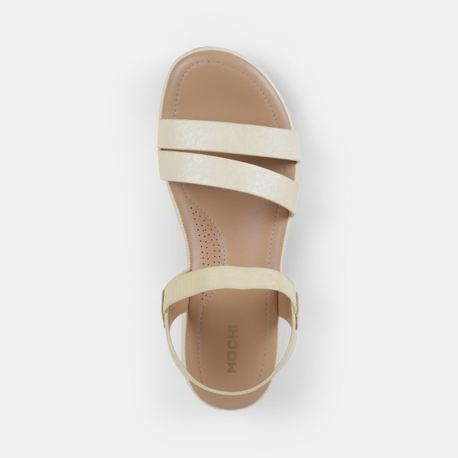 Mochi Women Yellow Casual Sandals (SKU: 33-790-33-36)