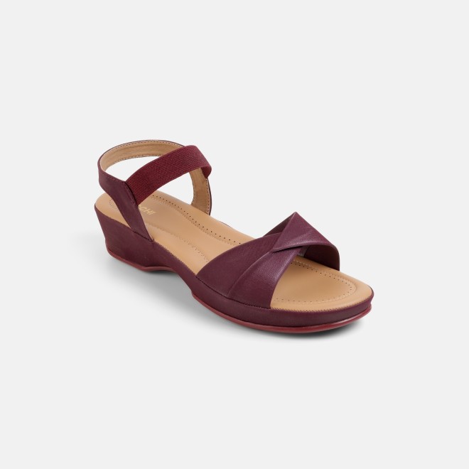Mochi Women Wine Casual Sandals (SKU: 33-799-58-36)