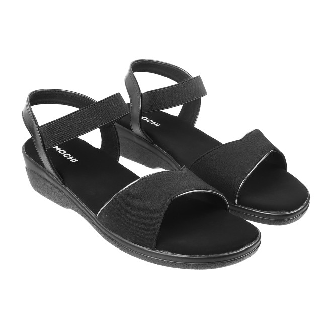 Mochi Women Black Casual Sandals (SKU: 33-800185-11-36)