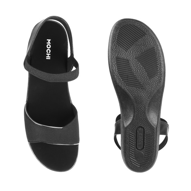 Mochi Women Black Casual Sandals (SKU: 33-800185-11-36)