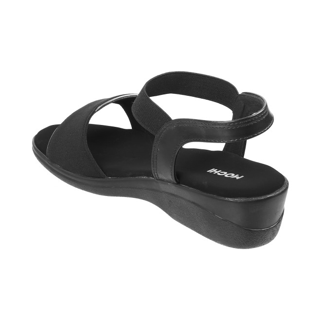Mochi Women Black Casual Sandals (SKU: 33-800185-11-36)