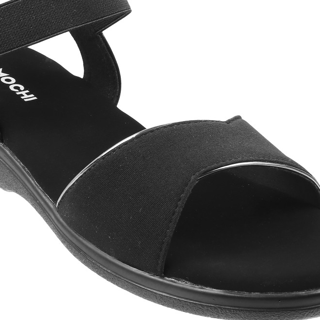 Mochi Women Black Casual Sandals (SKU: 33-800185-11-36)